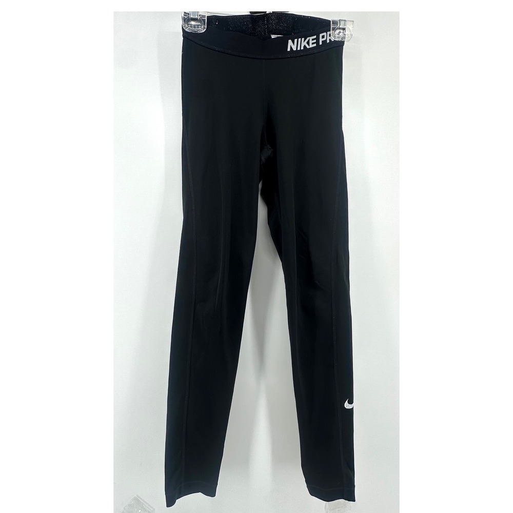 Nike Leggings Black Athletic Training Tights Compression XS